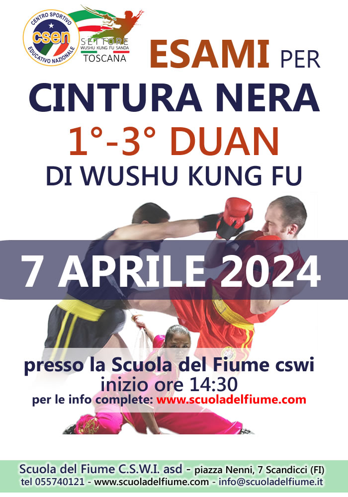 Esami per Cintura Nera – Wushu Kung Fu